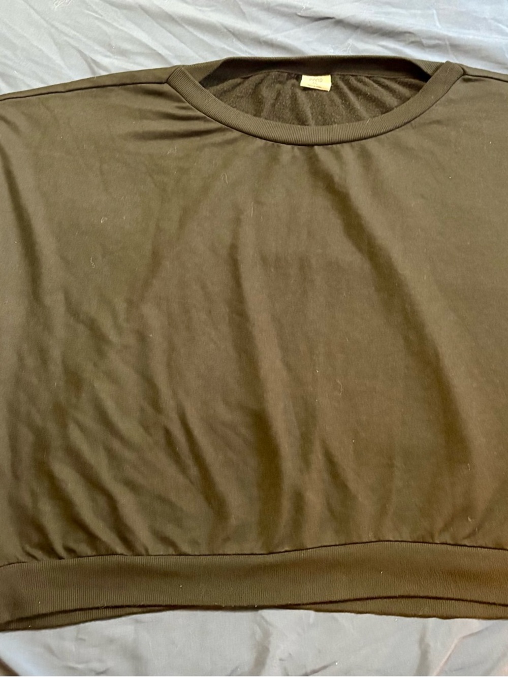 Classic Black Women's Crewneck Sweatshirt - Unbranded
